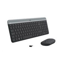 Logitech Wireless Desktop MK470, CZ/SK, čierna