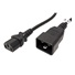 PREMIUMCORD Napájací kábel 230V 10A 2m, konektory IEC 320 C13 - IEC 320 C20