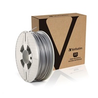 VERBATIM Filament pre 3D tlačiarne PLA 2.85mm, 126m, 1kg strieborná (OLD model 55283)