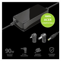 Napájací adaptér TRUST MAXO pre notebooky ACER 90 W, vrátane. koncové uzávery