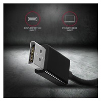 AXAGON RVD-VGN, redukcia / adaptér DisplayPort -> VGA, FullHD, 1920*1200