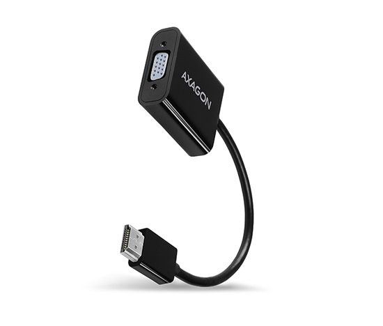 AXAGON RVH-VGAN, redukcia/adaptér HDMI -> VGA, FullHD, audio výstup, napájanie micro USB konektor