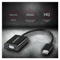 AXAGON RVH-VGAN, redukcia/adaptér HDMI -> VGA, FullHD, audio výstup, napájanie micro USB konektor