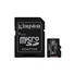 Karta Kingston 128GB micSDXC Canvas Select Plus 100R A1 C10 + adaptér SD