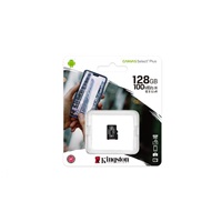 Kingston 128GB micSDXC Canvas Select Plus 100R A1 C10 - 1 ks