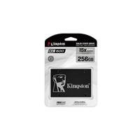 SSD disk Kingston 256 GB KC600 SATA3 2.5" (R:550, W:500 MB/s)