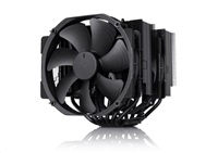 NOCTUA Chladič CPU NH-D15 chromax.black, 2x 140mm, LGA1851, AM5, černá