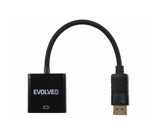 Adaptér EVOLVEO DisplayPort - VGA
