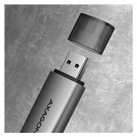 AXAGON CRE-SAC, USB3.externá čítačka kariet SD/microSD 2 Gen 1 Type-C + Type-A, podpora UHS-I