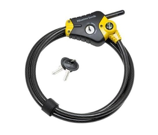 Master Lock Zkracovací lanový zámek  Python 8420EURD - 10mm