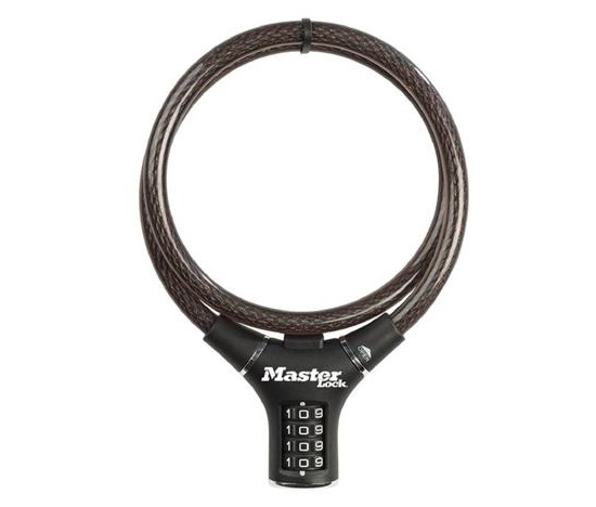 Master Lock Ocelové kombinační lanko na kolo  8229EURDPRO - 0,9m