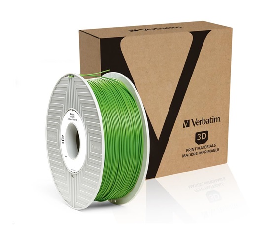 VERBATIM Filament pre 3D tlačiarne PLA 1.75mm, 335m, 1kg zelená NOVINKA 2019(OLD PN 55271)