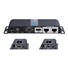 PREMIUMCORD HDMI 1-2 splitter+extender cez CAT6/6a/7, FULL HD, 3D