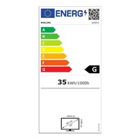 Philips MT VA LED 345B1C/00 - VA panel, 3440x1440, 2xHDMI, DP, USB, reproduktory, na výšku, zakrivený