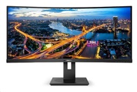 Philips MT VA LED 346B1C/00 - VA panel, 3440x1440, DP, HDMI, USB-C dock, reproduktory, pivot, zakrivený