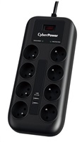 CyberPower Surge Buster™ 8 zásuviek, 2xUSB, 1.8m, nové