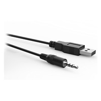 Reproduktory GENIUS SP-Q160 Red, 2.0, 6 W, napájanie USB, 3,5" jack, čierna a červená