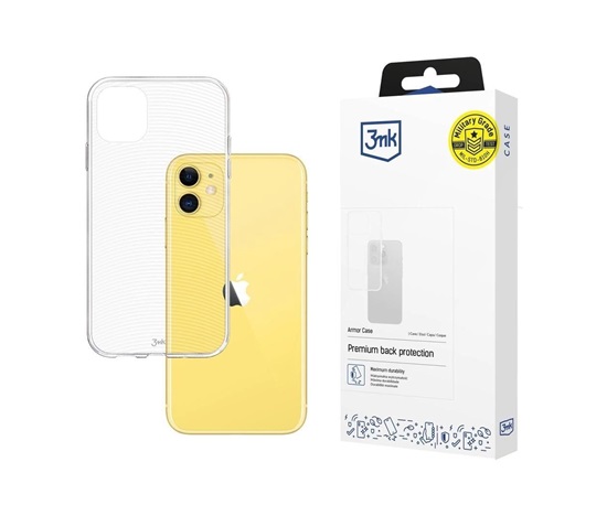 3mk Armor case pro Apple iPhone 11, čirý