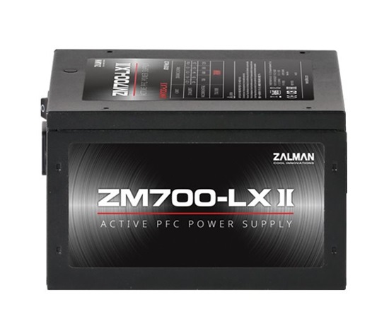 Napájací zdroj ZALMAN ZM700-LXII, 700W eff. 85%
