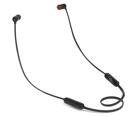 JBL T110BT Black bezdrátová sluchátka do uší, Pure Bass, Bluetooth 4.0, výdrž baterie až 6 hodin, černá