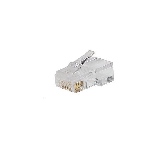 PREMIUMCORD RJ45 8pin konektor - drôt, balenie 10 ks vo vrecku