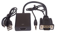 PREMIUMCORD VGA+audio elektronický prevodník na HDMI FULL HD 1080p
