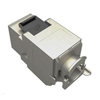 Solarix MULTIPACK 24 ks - 10G keystone CAT6A STP samorezný SXKJ-10G-STP-BK-SA