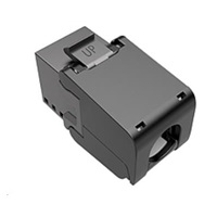 Solarix MULTIPACK 24 ks - keystone CAT5E UTP RJ45 čierny samorezný SXKJ-5E-UTP-BK-SA