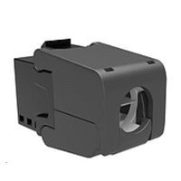 Solarix MULTIPACK 24 ks - keystone CAT6 UTP RJ45 samorezný SXKJ-6-UTP-BK-SA