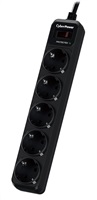 CyberPower Surge Buster™ 5 zásuviek, 1.8m, nemecký, nový