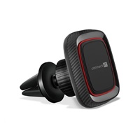 CONNECT IT InCarz 4Strong360 CARBON univerzálny magnetický držiak do auta, 4 magnety, červený