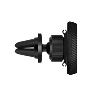 CONNECT IT InCarz 4Strong360 CARBON univerzálny magnetický držiak do auta, 4 magnety, červený