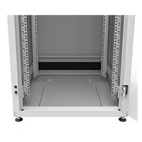 Solarix Rozvaděč LC-50 42U, 600x600 RAL 7035, skleněné dveře, 1-bodový zámek