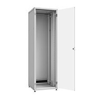 Solarix Rozvaděč LC-50 42U, 600x800 RAL 7035, skleněné dveře, 1-bodový zámek
