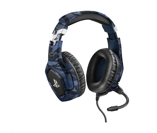 TRUST sluchátka GXT 488 Forze-B PS4 Gaming Headset - Sony Licensed - blue