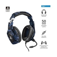 TRUST sluchátka GXT 488 Forze-B PS4 Gaming Headset - Sony Licensed - blue