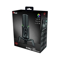 TRUST Microphone GXT 258 Fyru USB 4 v 1 Streamingový mikrofón