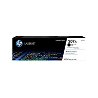 HP 207A Black LaserJet Toner Cartridge (1,350 pages)