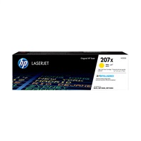 HP 207X Yellow LaserJet Toner Cartridge (2,450 pages)
