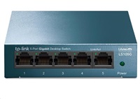 TP-Link LiteWave switch LS105G v4.0 (P/N:1730502293) (5xGbE, fanless)