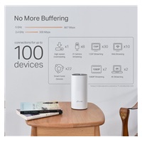 TP-Link Deco P9(3-pack) Powerline WiFi5 Mesh (AC1200+AV1000,2,4GHz/5GHz, 2xGbELAN/WAN)