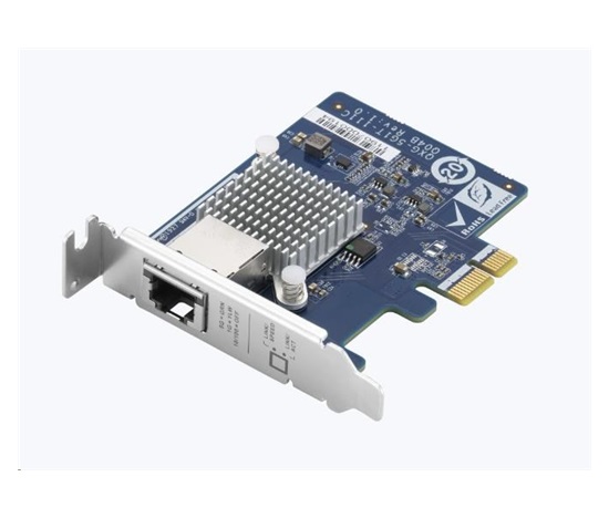 QNAP QXG-5G1T-111C síťová rozšiřující jednoportová karta 5GbE pro PC a NAS (1x5GbE)