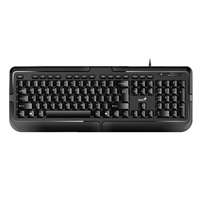 GENIUS klávesnice KB-118/ Drátová/ USB/ černá/ CZ+SK layout