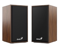 Reproduktory GENIUS SP-HF180, 2.0, 6W, drevený, hnedý