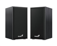 Reproduktory GENIUS SP-HF180, 2.0, 6W, drevený, čierny