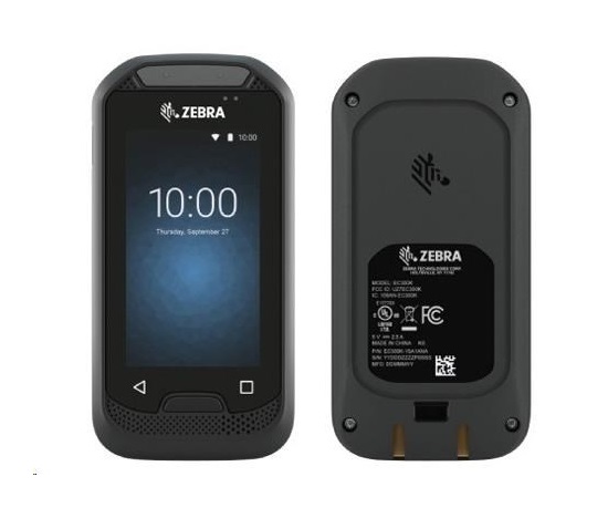 Terminál Zebra EC30, 2D, SE2100, 4GB/32GB, USB, BT, Wi-Fi, Android