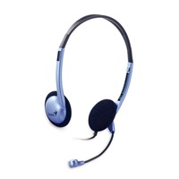 GENIUS sluchátka s mikrofonem HS-02B, 3.5mm jack