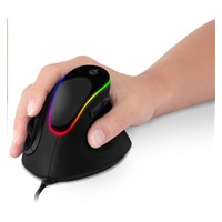 CONNECT IT GAME FOR HEALTH ergonomická vertikálna myš, drôtová, čierna