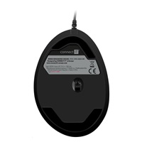 CONNECT IT GAME FOR HEALTH ergonomická vertikálna myš, drôtová, čierna