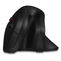CONNECT IT FOR HEALTH Ergonomická vertikálna myš (+ 1x batéria AA zdarma) bezdrôtová, čierna
